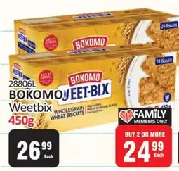 KitKat Cash and Carry Bokomo Weetbix 450g offer