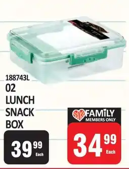 KitKat Cash and Carry 02 LUNCH SNACK BOX offer
