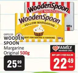 KitKat Cash and Carry WOODEN SPOON Margarine Original 500g offer