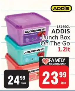 KitKat Cash and Carry ADDIS Lunch Box On The Go 1.2lt offer
