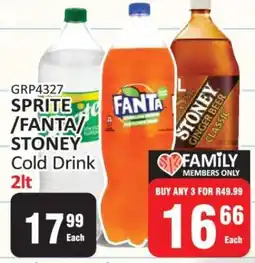 KitKat Cash and Carry Sprite/Fanta/Stoney Cold Drink offer