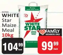 KitKat Cash and Carry WHITE Star Maize Meal 10kg offer