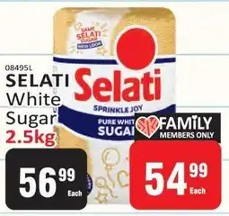 KitKat Cash and Carry Selati White Sugar-2.5Kg offer