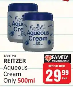 KitKat Cash and Carry REITZER Aqueous Cream offer