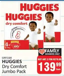 KitKat Cash and Carry Huggies Dry Comfort Jumbo Pack offer