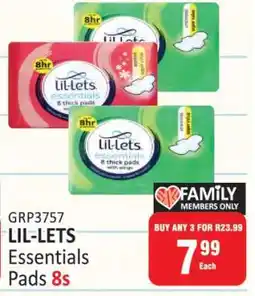 KitKat Cash and Carry LIL-LETS Essentials Pads 8s offer
