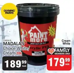 KitKat Cash and Carry MADALA’S Choice White/Cream 20lt offer