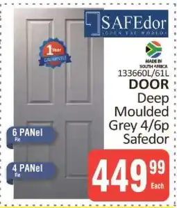 KitKat Cash and Carry DOOR Deep Moulded Grey 4/6p Safedor offer