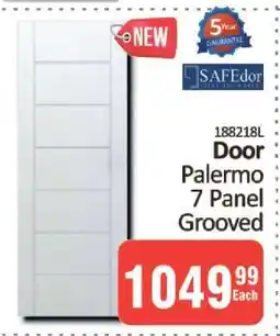 KitKat Cash and Carry Door Palermo 7 Panel Grooved offer