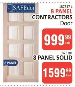 KitKat Cash and Carry 8 PANEL CONTRACTORS Door offer