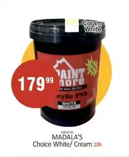 KitKat Cash and Carry MADALA’S Choice White/Cream 20lt offer