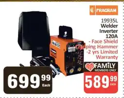 KitKat Cash and Carry Fragram 19935L Welder Inverter 120A offer