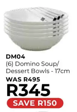 Table Charm Direct DM04 Domino Soup/ Dessert Bowls offer
