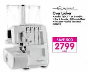 Makro Over Locker offer