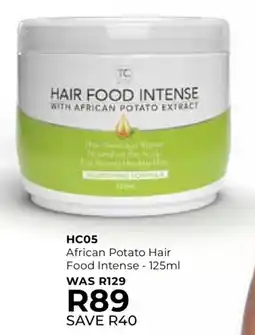 Table Charm Direct TC African Potato Hair Food Intense offer