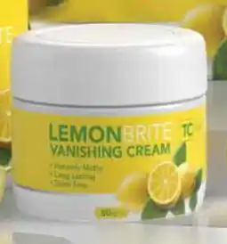 Table Charm Direct TC Lemon Brite Vanishing Cream offer