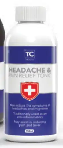 Table Charm Direct ZH248 Headache & Pain Tonic offer