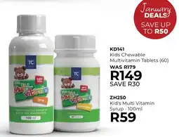 Table Charm Direct TC Kid's Multi Vitamin Syrup offer