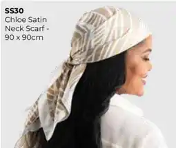 Table Charm Direct SS30 Chloe Satin Neck Scarf offer