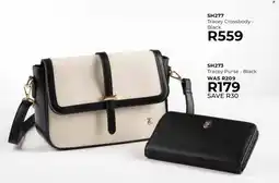 Table Charm Direct SH277 Tracey Crossbody Black offer