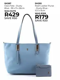 Table Charm Direct SH287 Clara Tote Dusty Blue offer