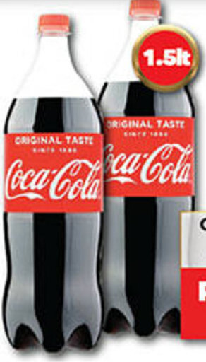 Take 'n Pay Coca Cola Coke Soft Drink Original 1.5lt offer