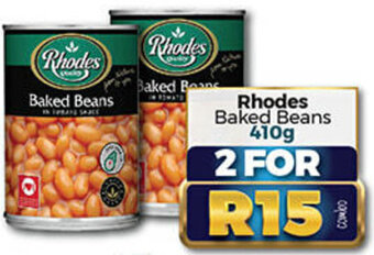Take 'n Pay Rhodes Baked Beans 410g offer