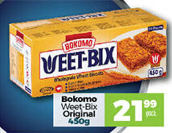 Take 'n Pay Bokomo Weet-Bix Original 450g offer