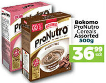 Take 'n Pay Bokomo ProNutro Cereals Assorted 500g offer