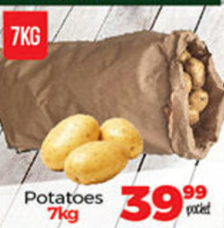Take 'n Pay Potatoes 7kg offer