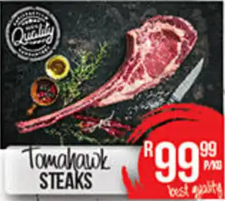 Take 'n Pay Tomahawk Steaks offer