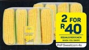 Pick n Pay PnP Sweetcorn 4s offer