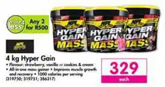 Makro Hyper Gain 4kg offer