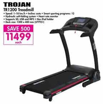 Makro Trojan TR1200 Treadmill offer