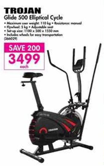 Makro Trojan Glide 500 Elliptical Cycle offer