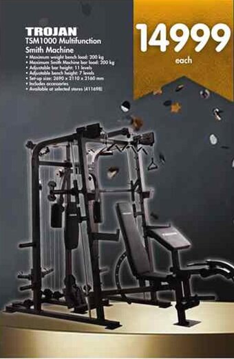 Makro Trojan TSM1000 Multifunction Smith Machine offer