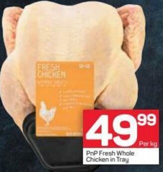 Pick n Pay PnP Fresh Whole Chicken in Tray offer