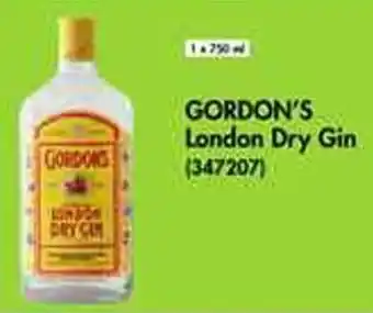Makro Gordon's London Dry Gin 2x750ml offer