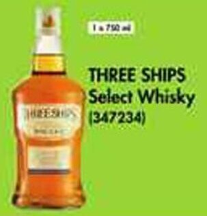 Makro Three Ships Select Whisky 2x750ml offer