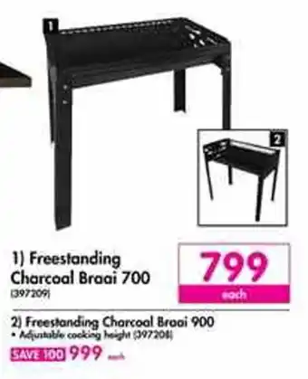 Makro Freestanding Charcoal Braai 700 offer
