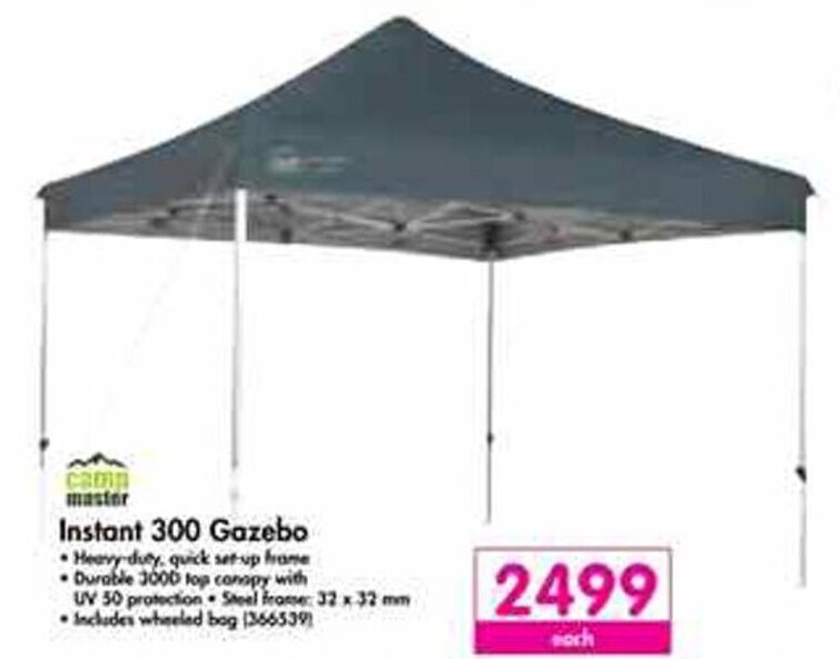 Master Instant 300 Gazebo offer at Makro