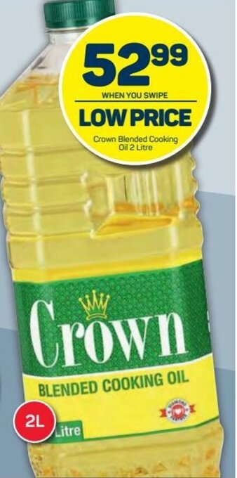 Pick n Pay Crown Blended Cooking Oil 2L offer