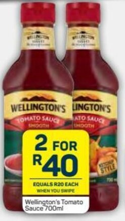 Pick n Pay Wellington's Tomato Sauce 700ml offer