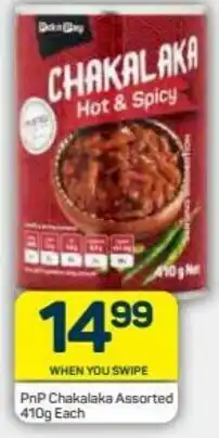 Pick n Pay PnP Chakalaka Assorted 410g offer