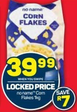 Pick n Pay no name Corn Flakes 1kg offer