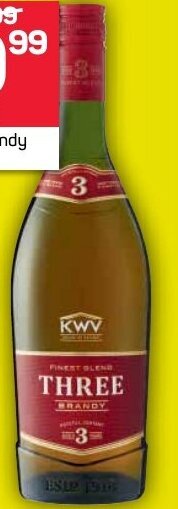 Pick n Pay Liquor KWV 3-Year-Old Brandy 750ml offer