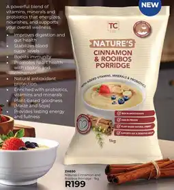 Table Charm Direct TC Natures Cinnamon and Rooibos Porridge offer