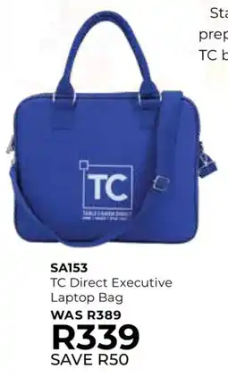 Table Charm Direct TC Direct Executive Laptop Bag offer