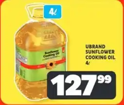 Usave Ubrand Sunflower Cooking Oil offer