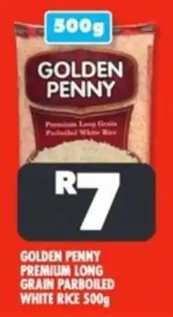 Usave Golden penny premium long grain parboiled white rice offer